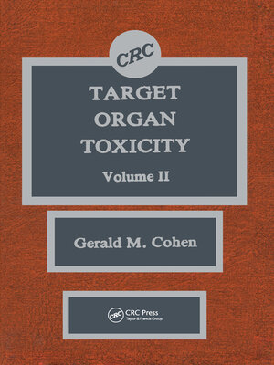 cover image of Target Organ Toxicity